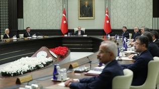Cumhurbaşkanlığı Kabinesi, Cumhurbaşkanı Erdoğan başkanlığında toplandı