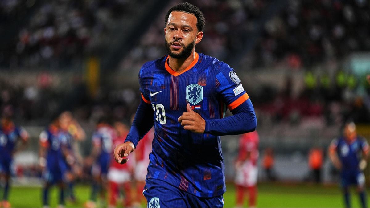 Fenerbahe iin srpriz iddia! Transferde yeni gzde Memphis Depay