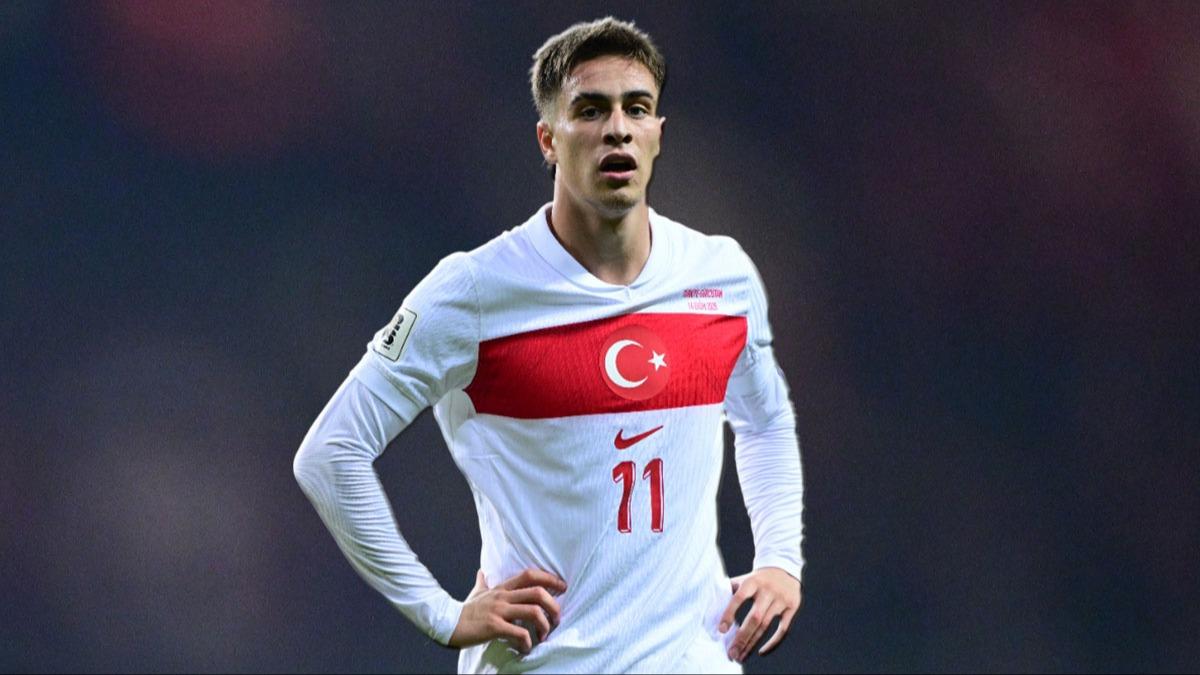 Milli takm kariyerinde bir ilk! Kenan Yldz'dan harika performans