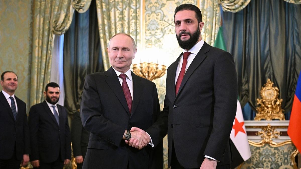 Putin ve ara bir araya geldi: Moskova'da kritik grme