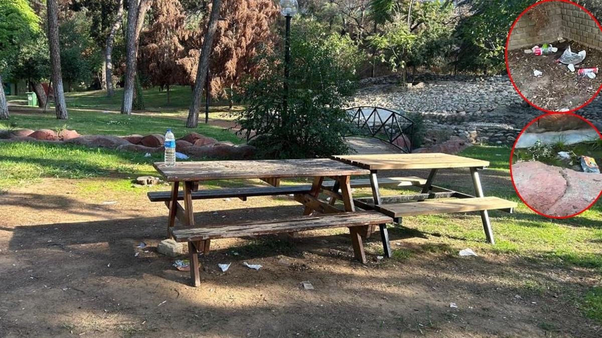 CHP'li belediye mesire alann kaderine terk etti... Vatandatan ''yetersiz hizmet'' tepkisi