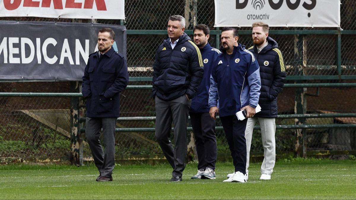 Fenerbahe'de Bakan Saran idman takip etti  