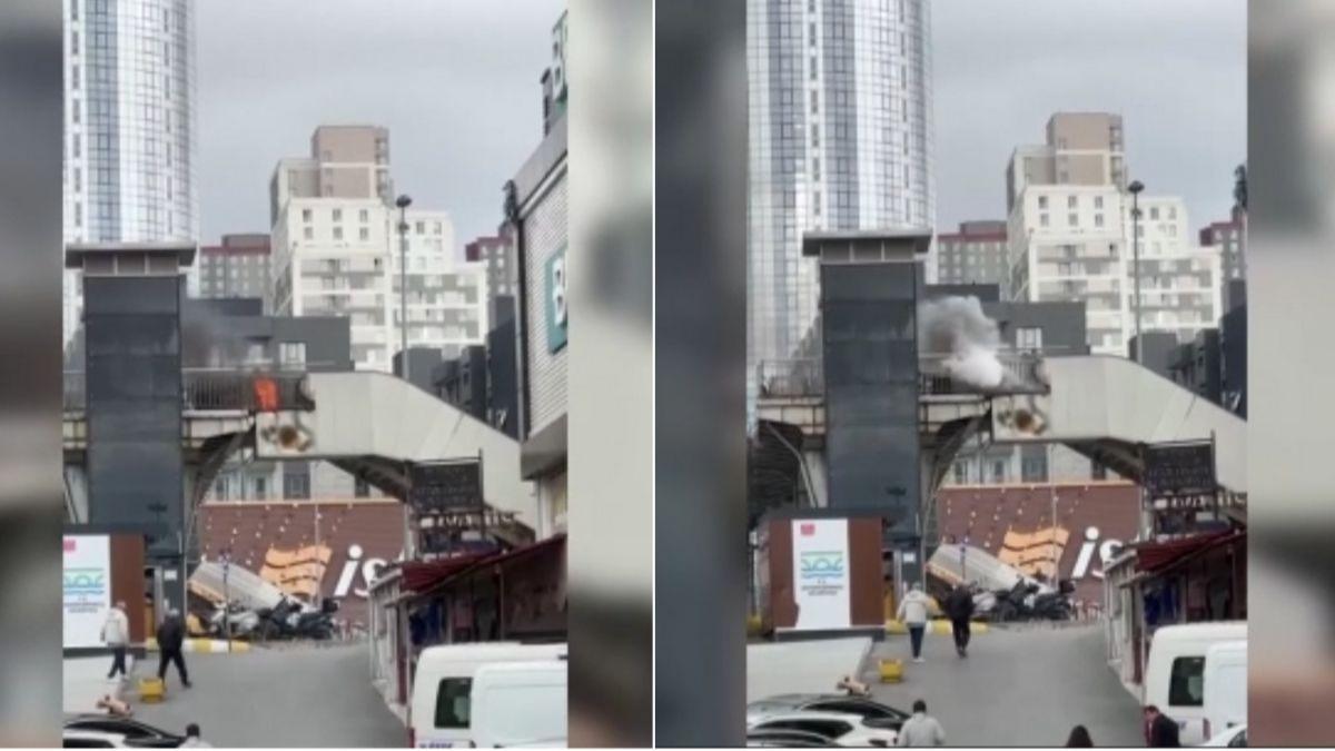 stanbul'u bitirmeye kararllar! Bu kez yryen merdiven yand 