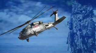 Keskin nişancılarımız helikopterden vurdu