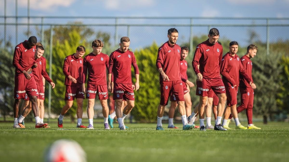 Trabzonspor, Karadeniz derbisine hazrlanyor