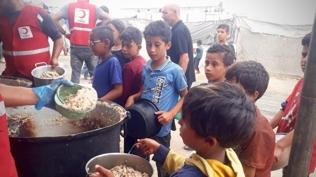 Türk Kızılay'dan Gazze'ye yardım eli