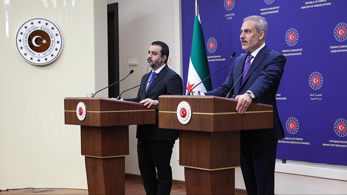 Bakan Fidan, Suriyeli mevkida eybani ile telefonda grt