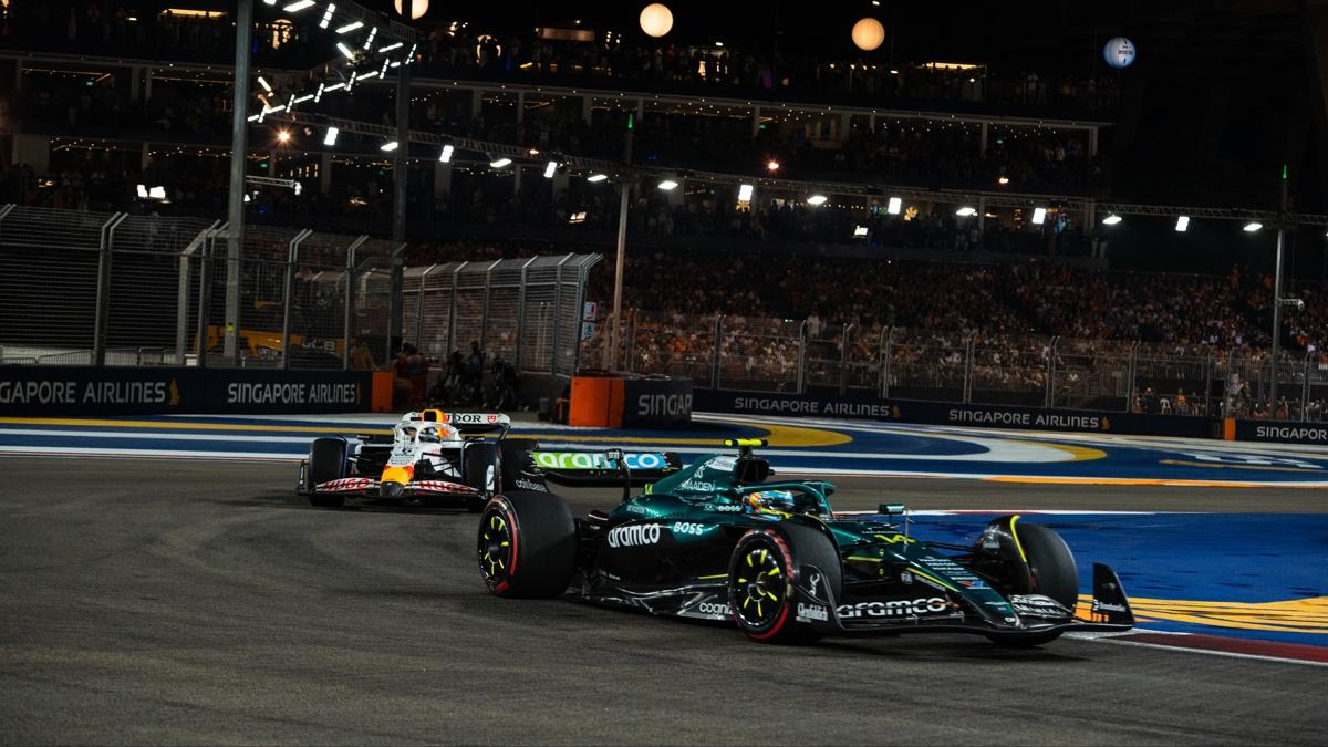 Formula 1 heyecan ABD Grand Prix'siyle srecek