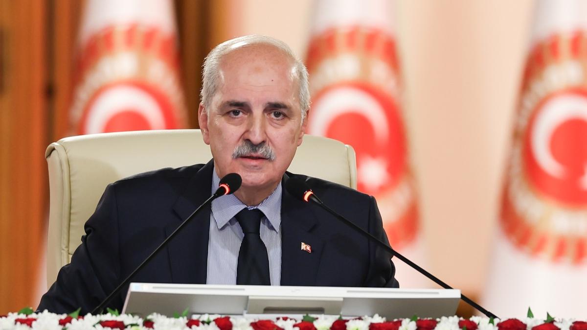 TBMM Başkanı Kurtulmuş’tan Terörsüz Türkiye mesajı… ”Bu sefer kardeşlik hakim olacak”