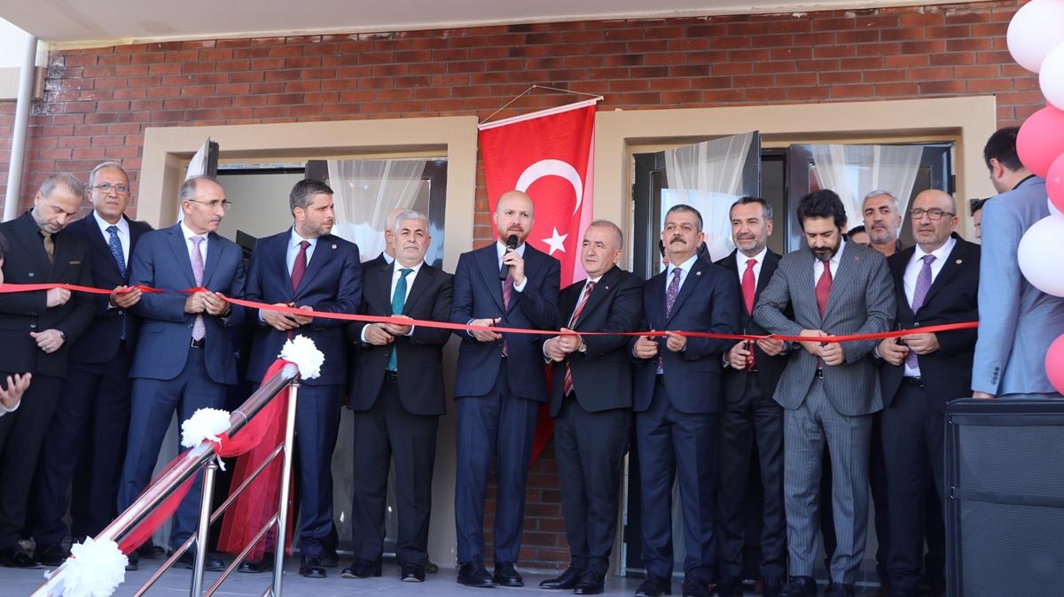 Elaz'daki Kur'an Kursu'nun aln Bilal Erdoan gerekletirdi 