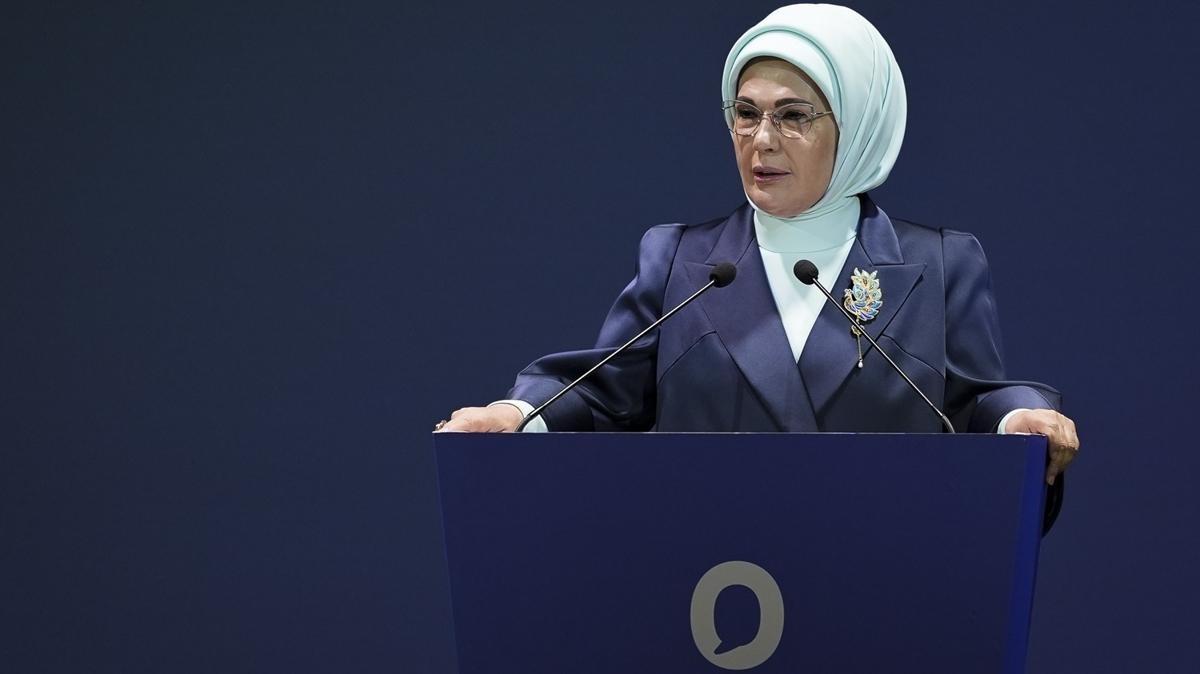 Emine Erdoan, Sfr Atk Forumu ''Bakanlar Oturumu''nda konutu: Tm lkeler elini tan altna koymal