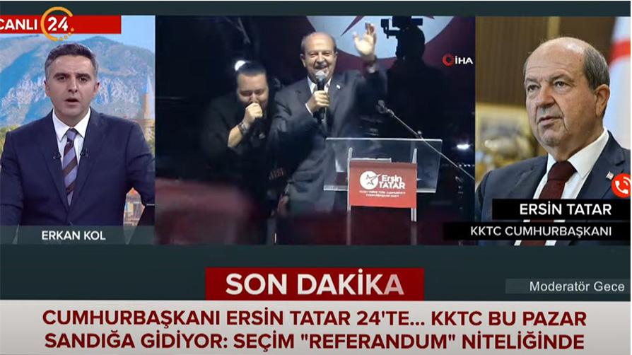Cumhurbaşkanı Tatar: Bu seçim tarihi bir dönüm noktası