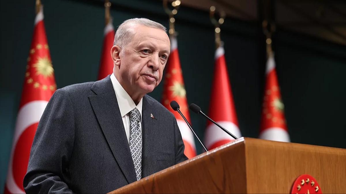 Cumhurbakan Erdoan'dan Muhtarlar Gn mesaj