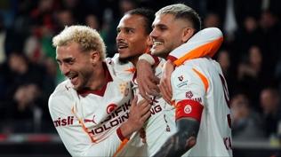 Galatasaray'ın yüzü Sane ile güldü