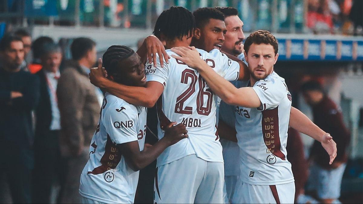 Karadeniz derbisinde kazanan Trabzonspor