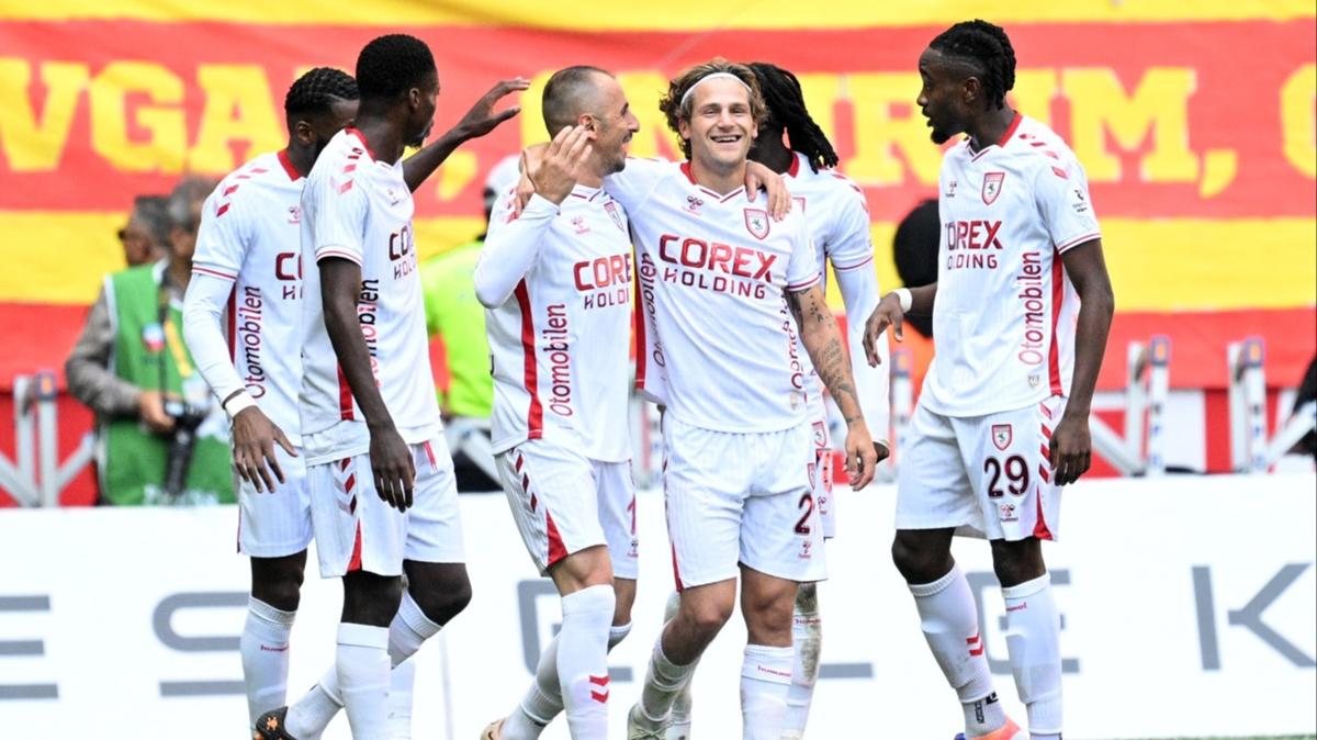 Samsunspor 3 puan 3 golle kazand