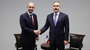 Bakan Fidan, Fransız mevkidaşı Barrot ile görüştü