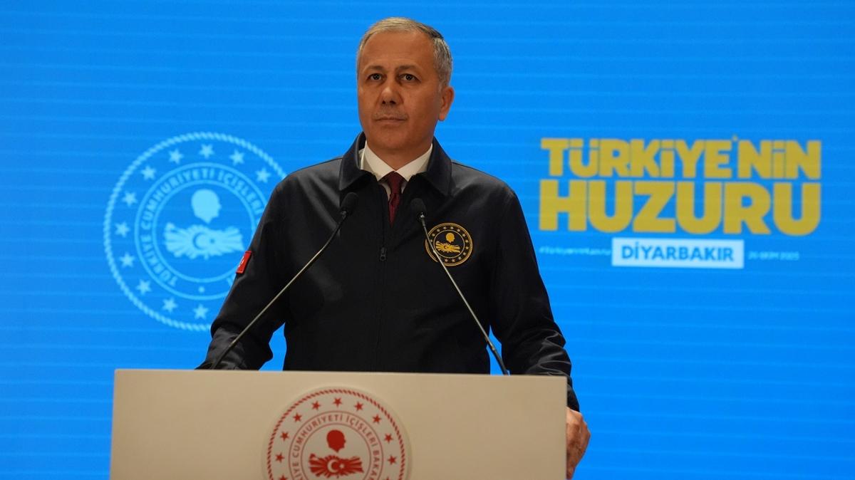 Bakan Yerlikaya: Hi kimse polisimize, ''dman'' deme alaklna cret edemez