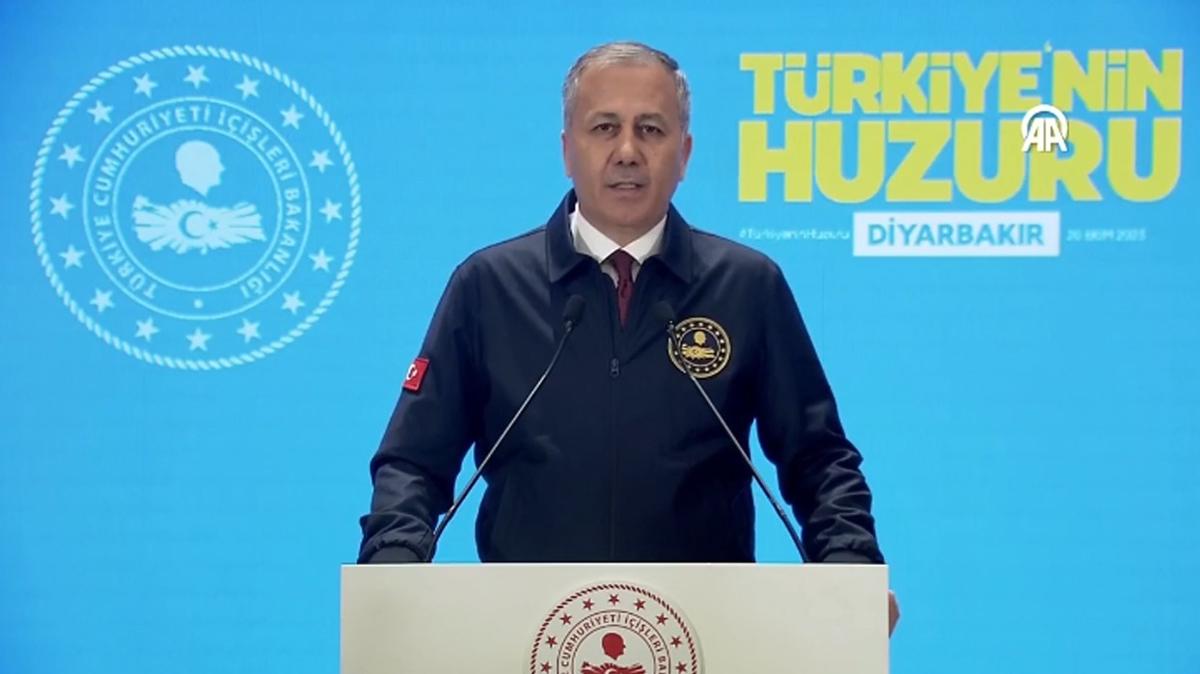 Bakan Yerlikaya'dan ''terörsüz Türkiye'' vurgusu: Güvenliğin teminatıdır