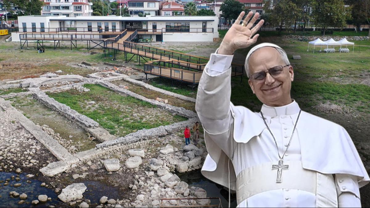 Papa Trkiye'ye geliyor! znik Gl altndaki bazilikay ziyaret edecek 