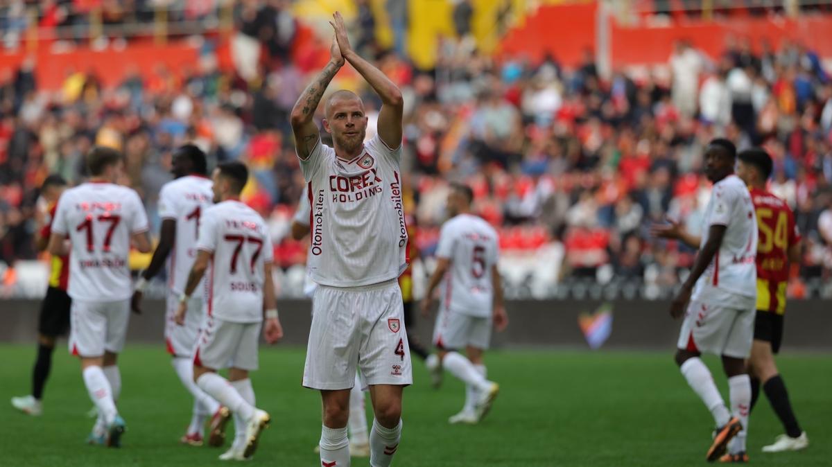 Samsunspor deplasmanda kaybetmedi