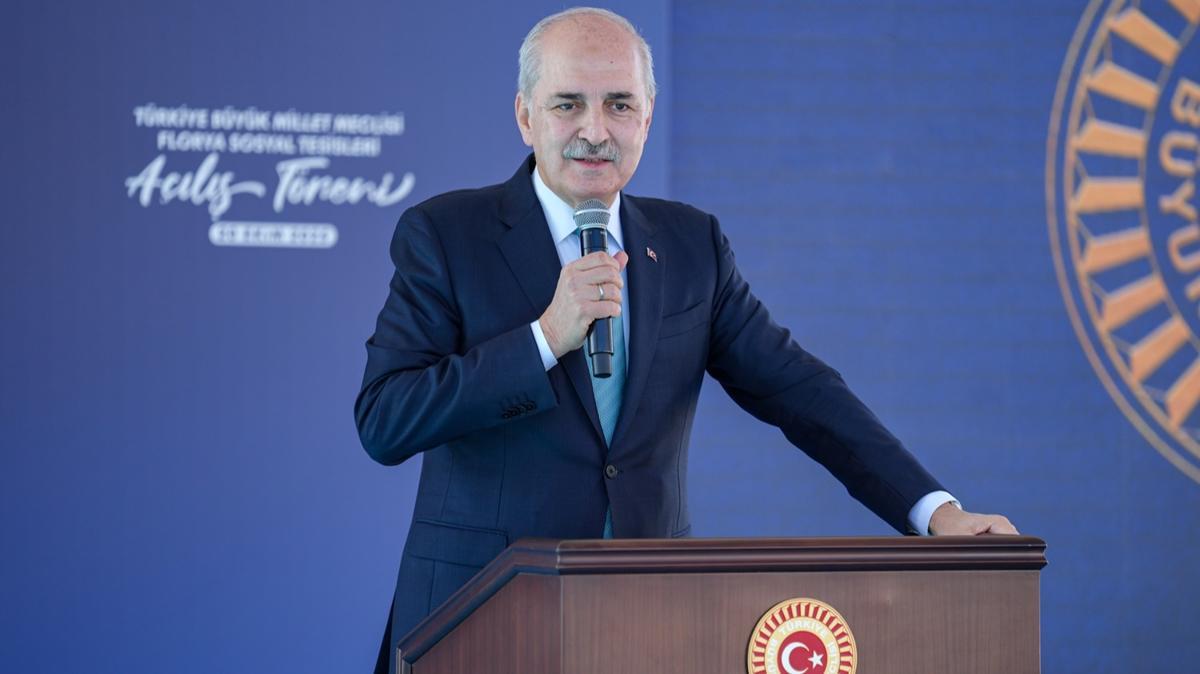 TBMM Bakan Kurtulmu: Florya Sosyal Tesisleri tarihine yakr ekilde yeniden ald