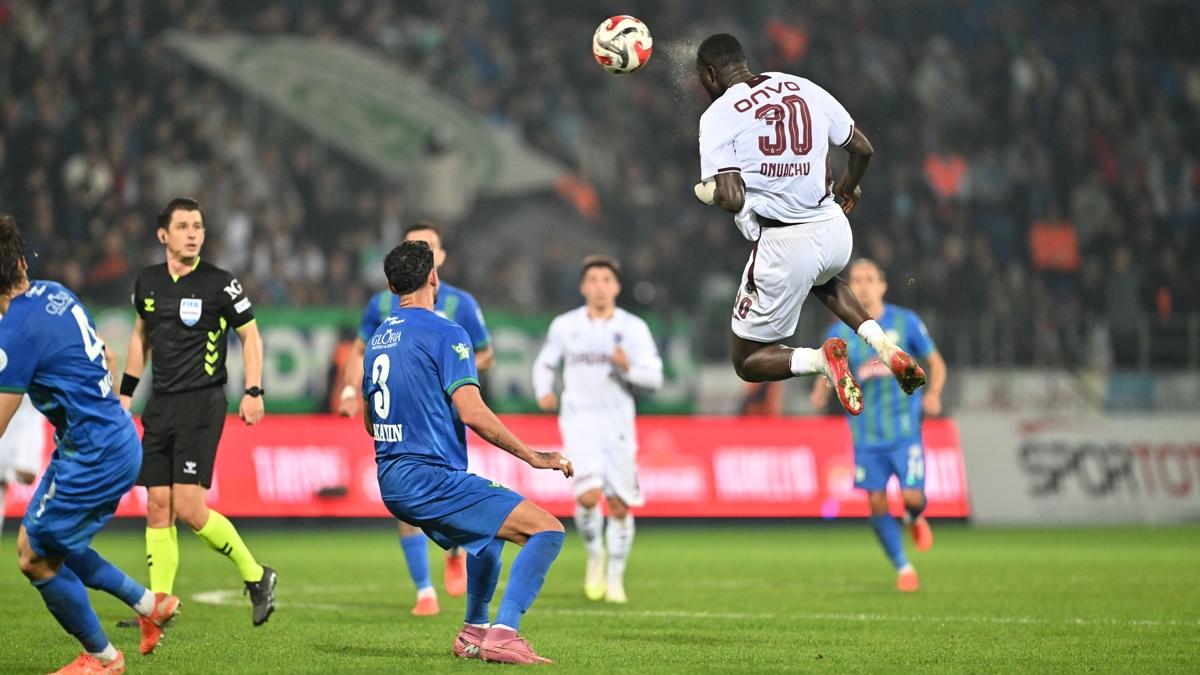 Trabzonspor'da en ok gol kafayla 