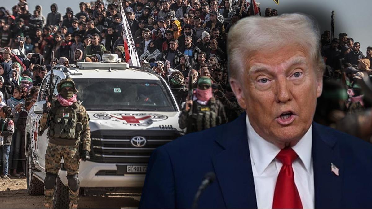 Trump ynetiminden Gazze'de Hamas' silahszlandrma plan