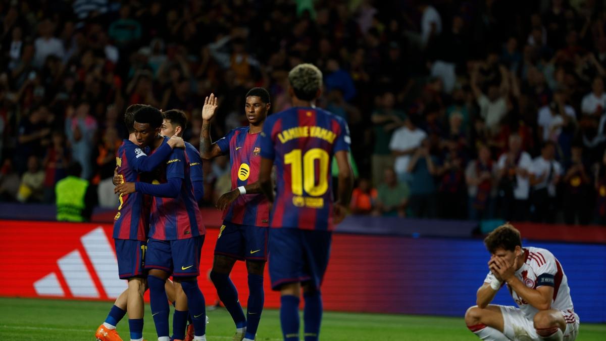 Barcelona, Olympiakos'u farkl geti