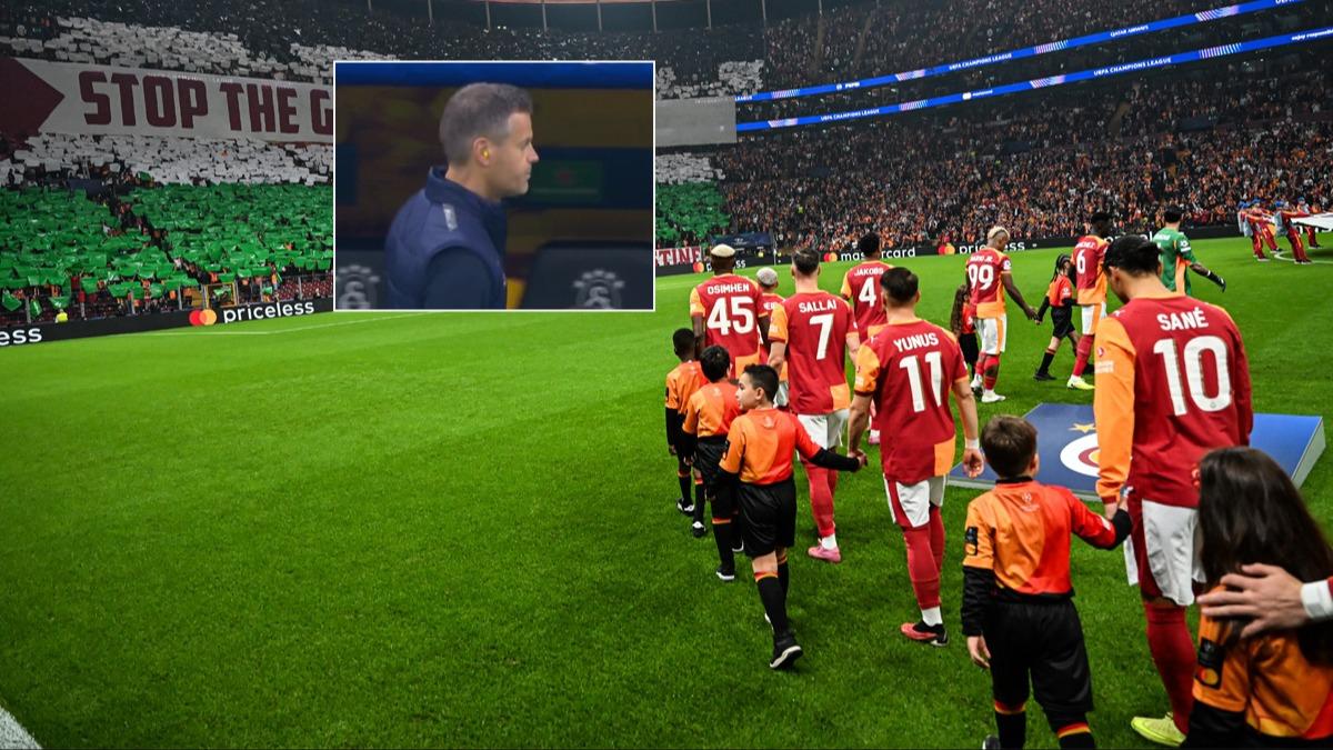 areyi kulaklk takmakta buldu! RAMS Park'taki atmosfere dayanamad