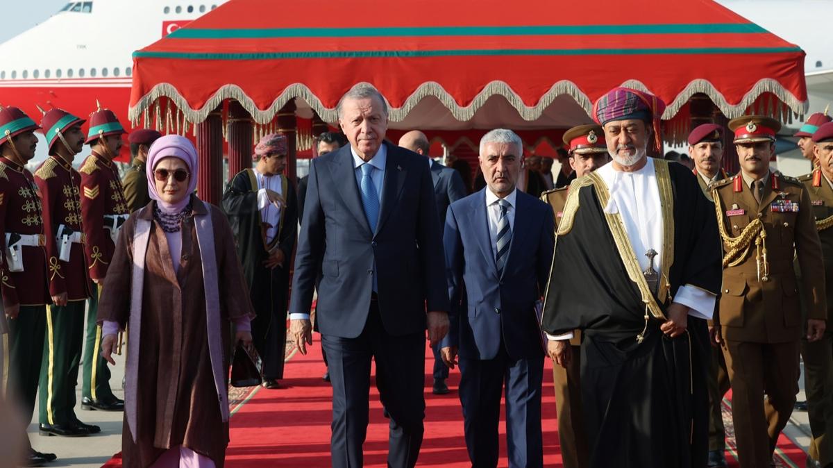 Erdoan Krfez turunun son duranda! Umman'da grkemli karlama