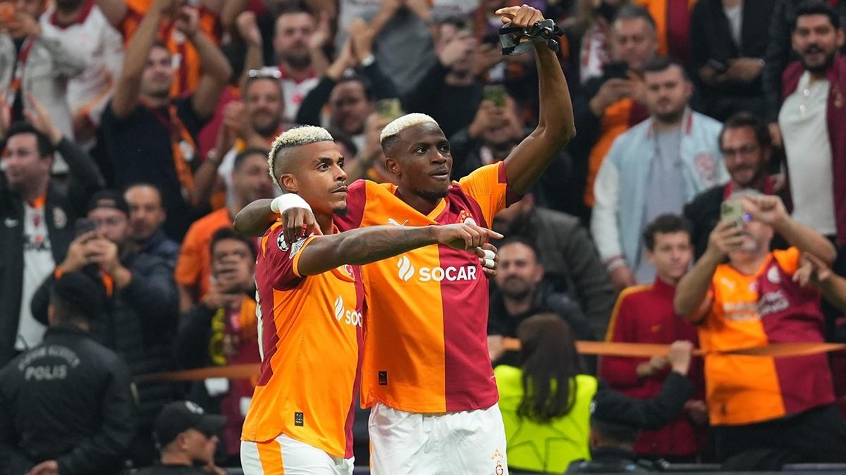 Golyle tarihe geti! Galatasaray'da spotlar Osimhen'in zerinde