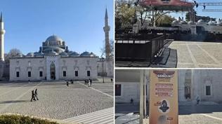 İBB'den cami önü konser rezaleti