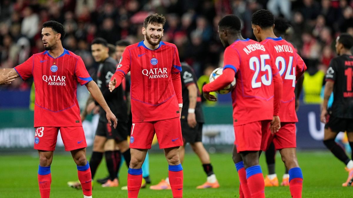 PSG, Bayer Leverkusen'i datt