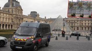 Louvre Müzesi soyguncuları böyle kaçmış