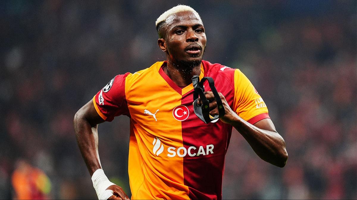 8 mata 5 gol! Victor Osimhen Galatasaray' srtlyor