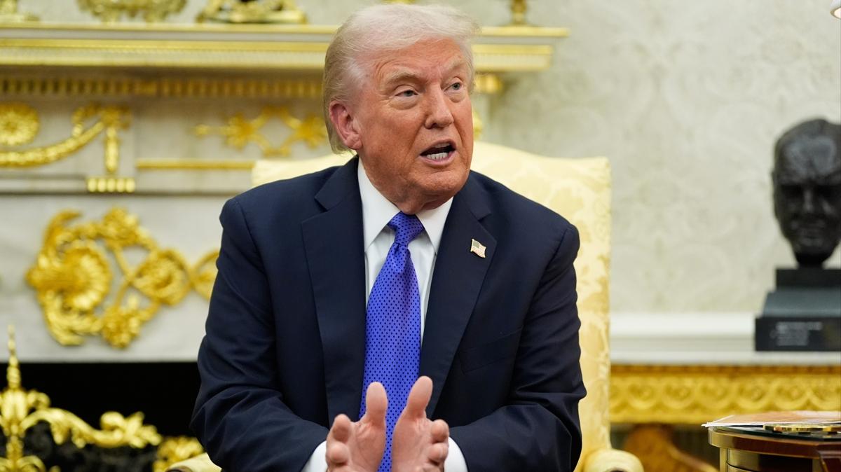ABD Bakan Donald Trump: srail'in Bat eria ilhak olmayacak