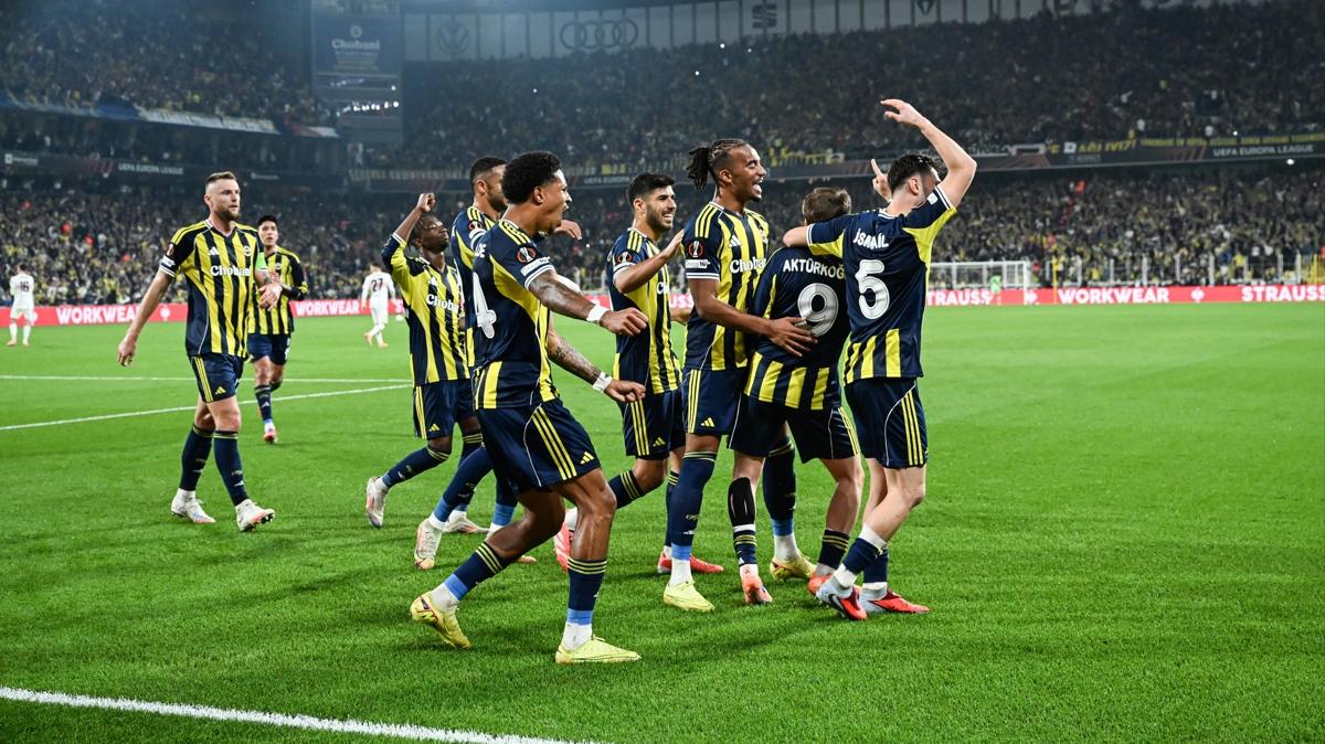 Avrupa'da rekor istatistik! Fenerbahe'den bir ilk 