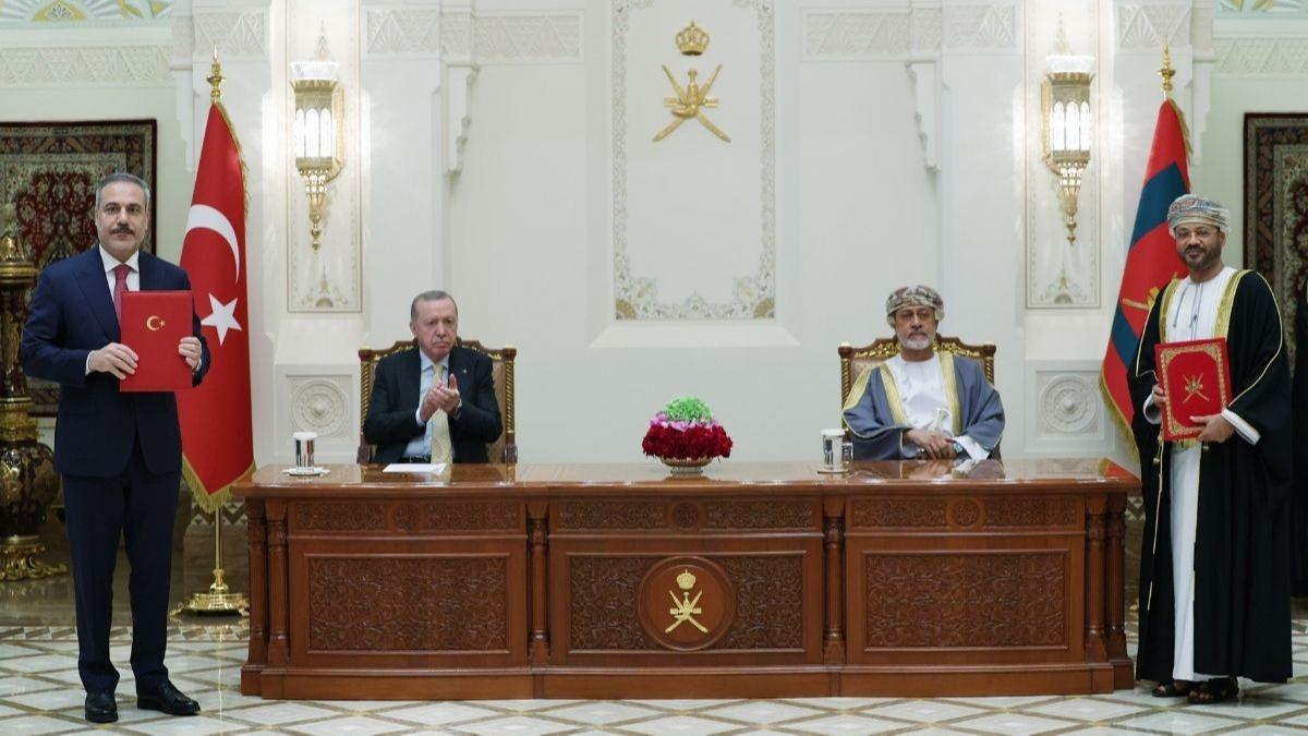 Cumhurbakan Erdoan Krfez turunun son duranda! Pek ok alanda anlamalar imzaland