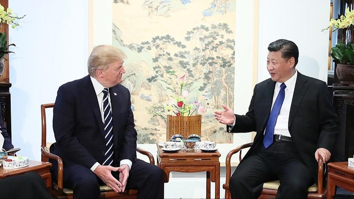 Dnya bu grmeye kilitlendi! Trump, Cinping ile bir araya gelecek