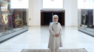 Emine Erdoğan'dan Umman'daki Ulusal Müze'ye anlamlı ziyaret