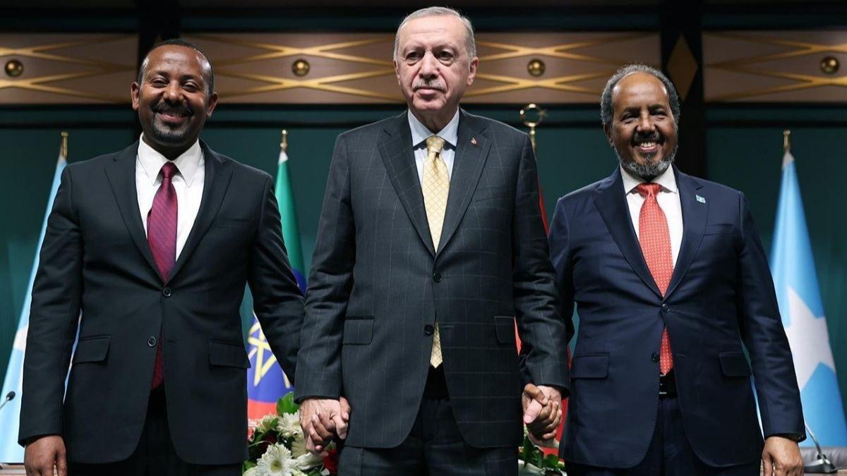 Cumhurbakan Erdoan'n rolne dikkat ekti! ki lke arasnda bar hamlesi ticareti canlandracak