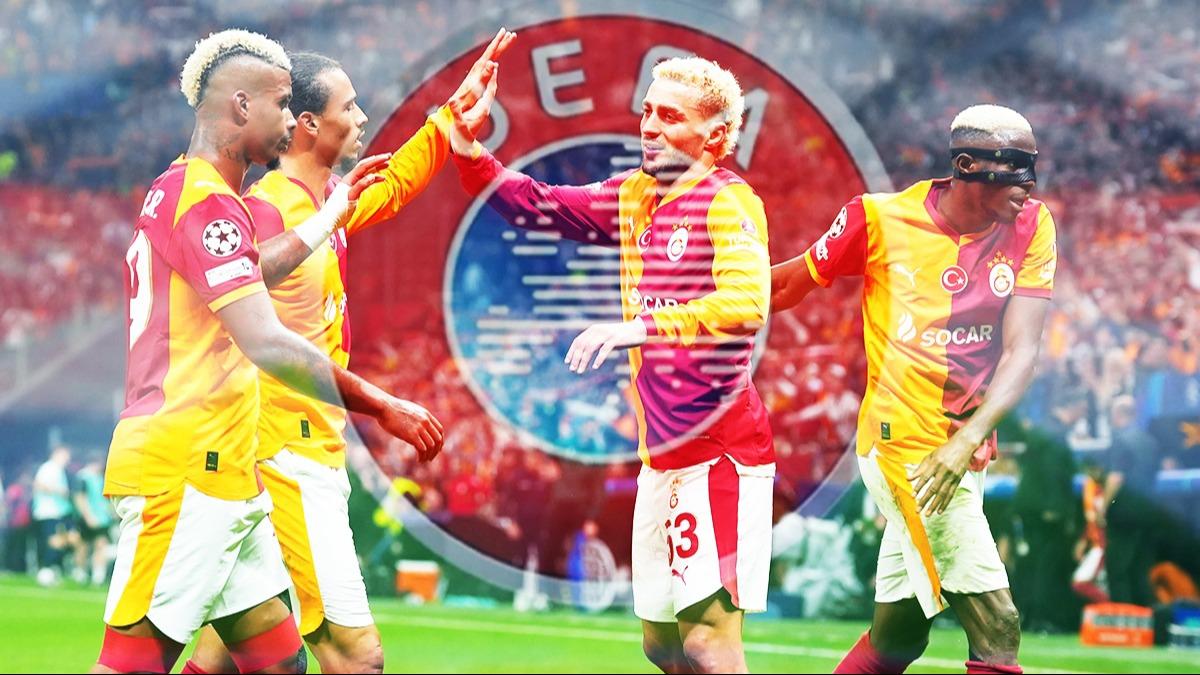 Galatasaray, Bodo/Glimt'i devirdi! UEFA lke puanndaki son durum belli oldu