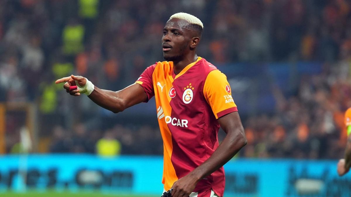 ampiyonlar Ligi’nde haftann 11’i akland! Galatasarayl taraftarlardan Osimhen tepkisi