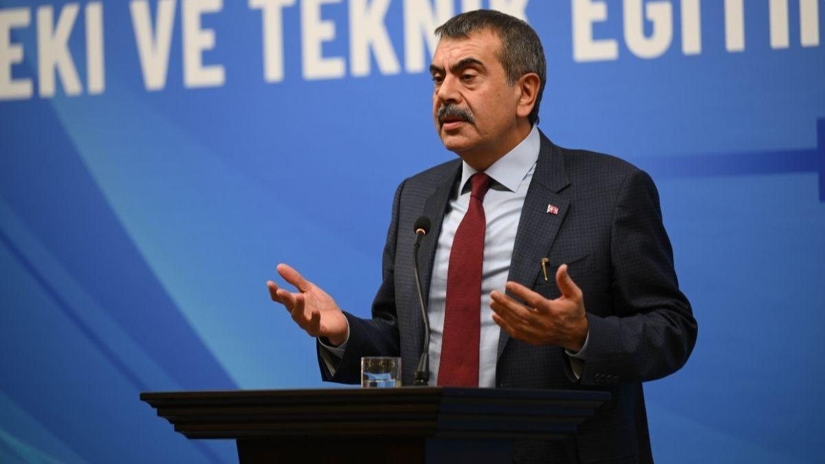 Bakan Tekin CHP'nin ''imam hatip'' hazmszlna cevap verdi: Anlamadan, dinlemeden stnde tepiniyorlar