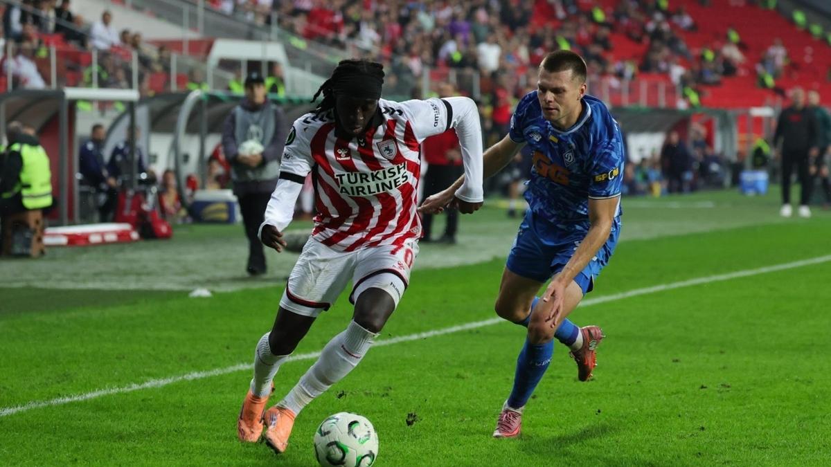 Dinamo Kiev manda sakatlamt! Samsunspor’dan Tanguy Coulibaly aklamas Dinamo Kiev manda sakatlamt! Samsunspor’dan Tanguy Coulibaly aklamas