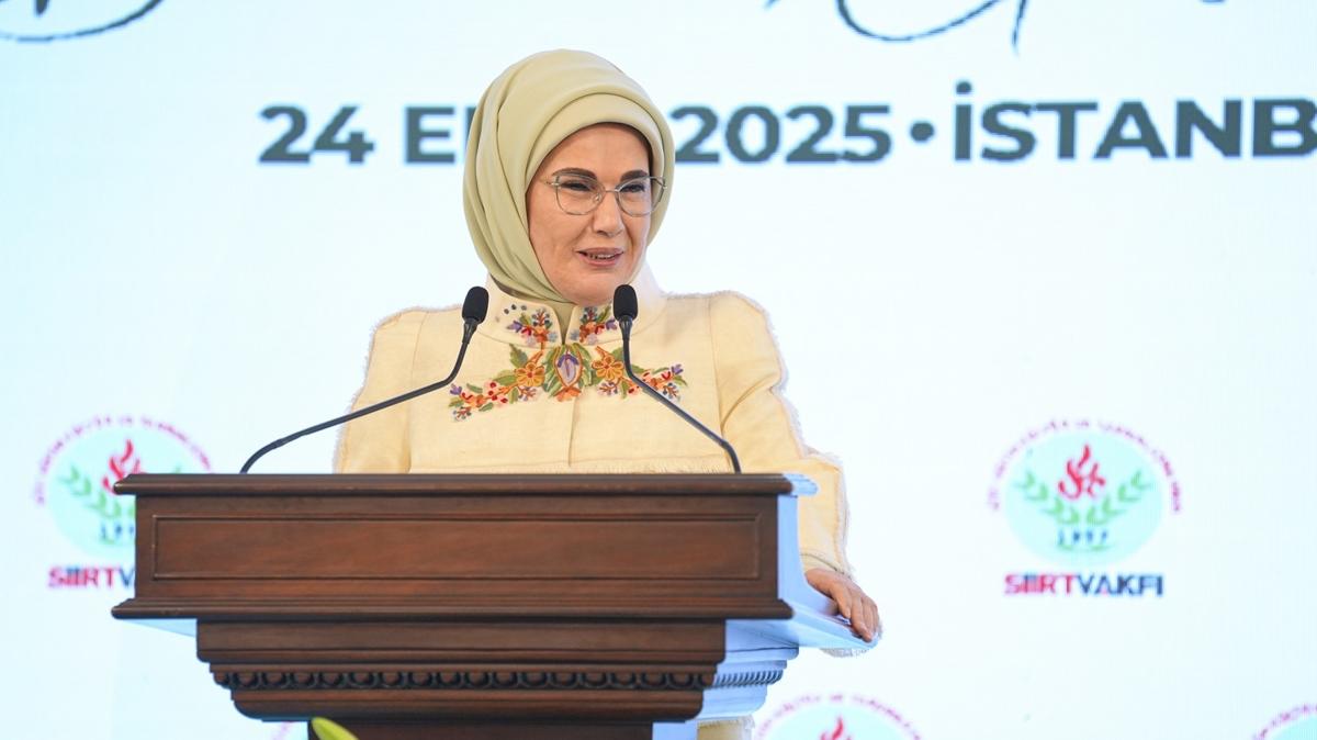 Emine Erdoğan'dan ''Siirtlilerle Buluşma'' programına ilişkin anlamlı paylaşım