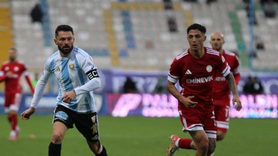 Erzurumspor evinde hata yapmad