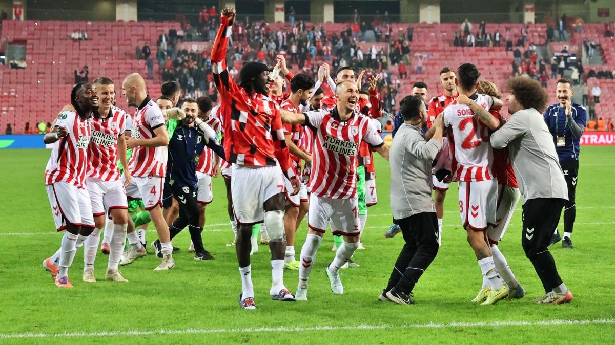 Samsunspor tay ykseltti! Hedef ilk 8