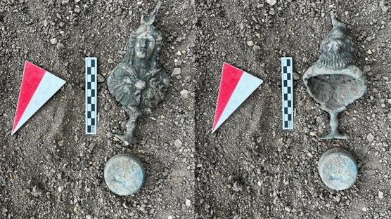 Antik kentteki kazda tesadfen bulundu